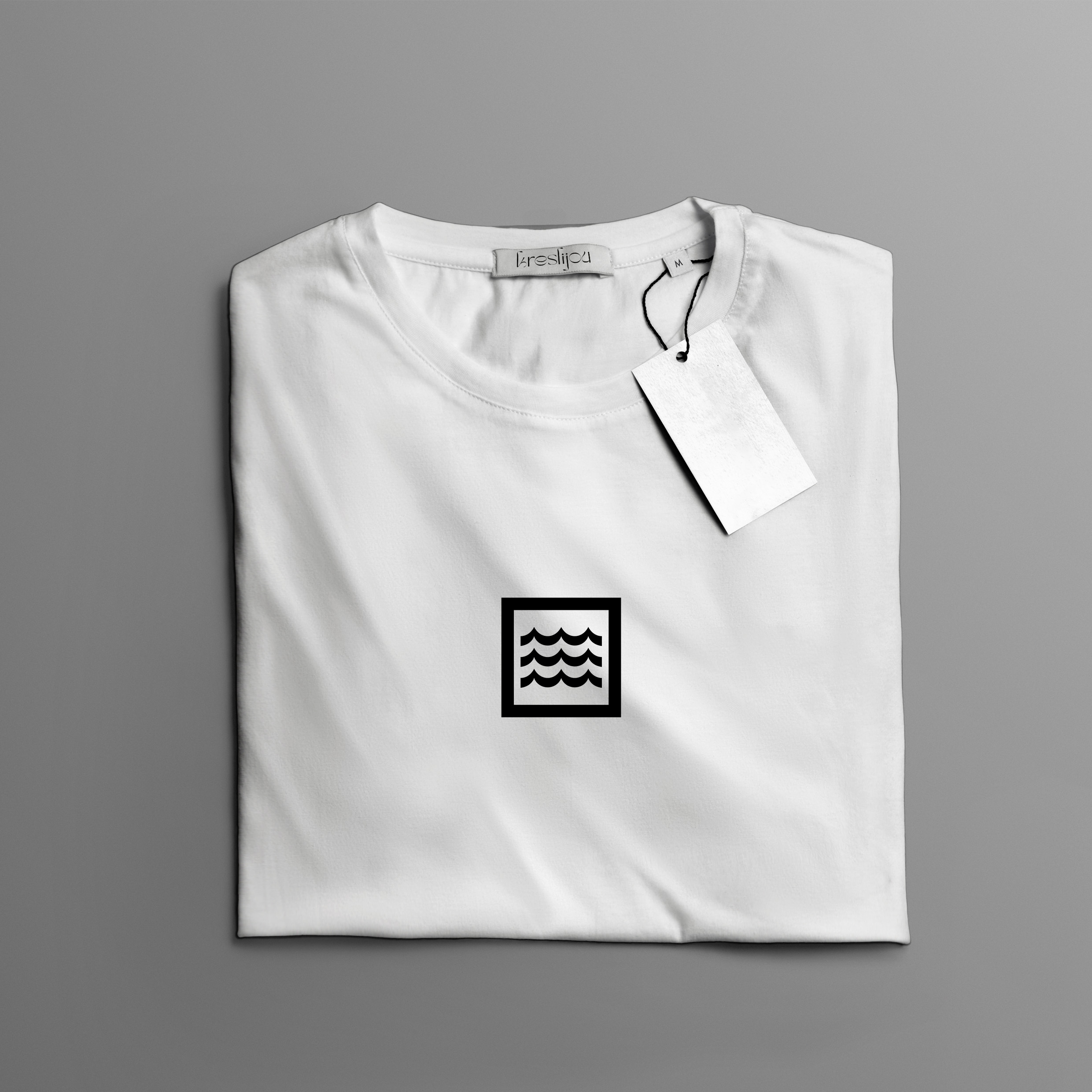 Tričko s potiskem kreslijou_oceán