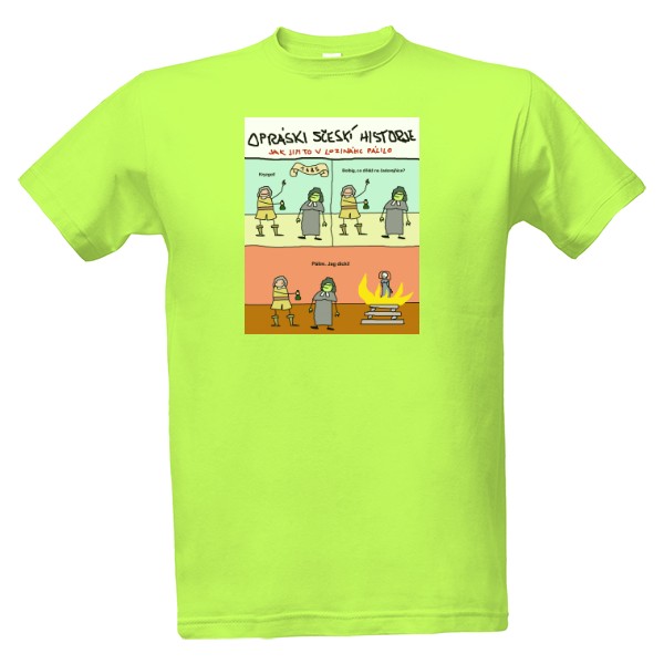 Tričko s potlačou 1685 Blobig pálí