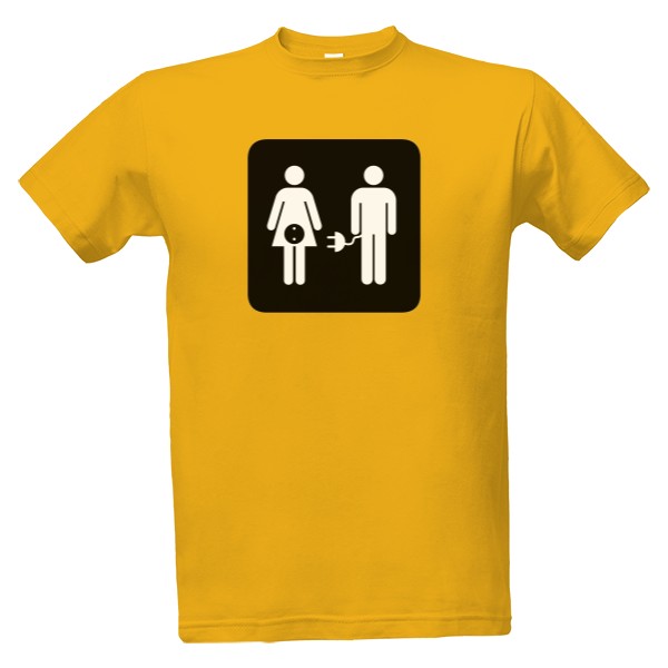 Tričko s potlačou plug and play