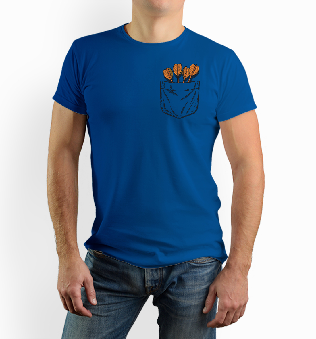 Tričko s potlačou Šípky