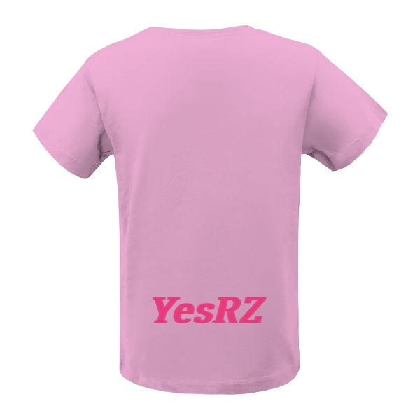First Edition Yes for children in pink