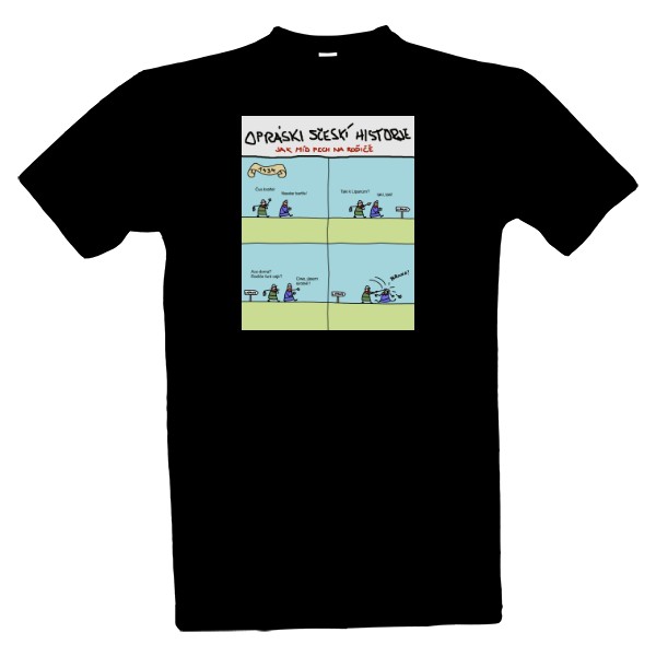 Tričko s potlačou 1434 Lipani