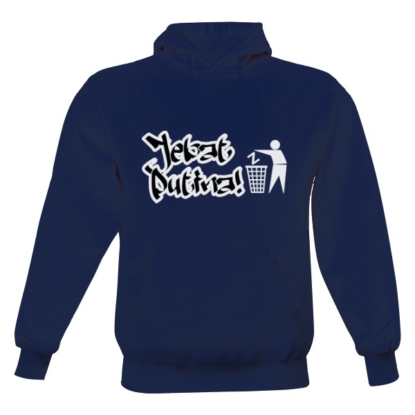 Pánská mikina s kapucí Just Hoods s potiskem Nový produkt