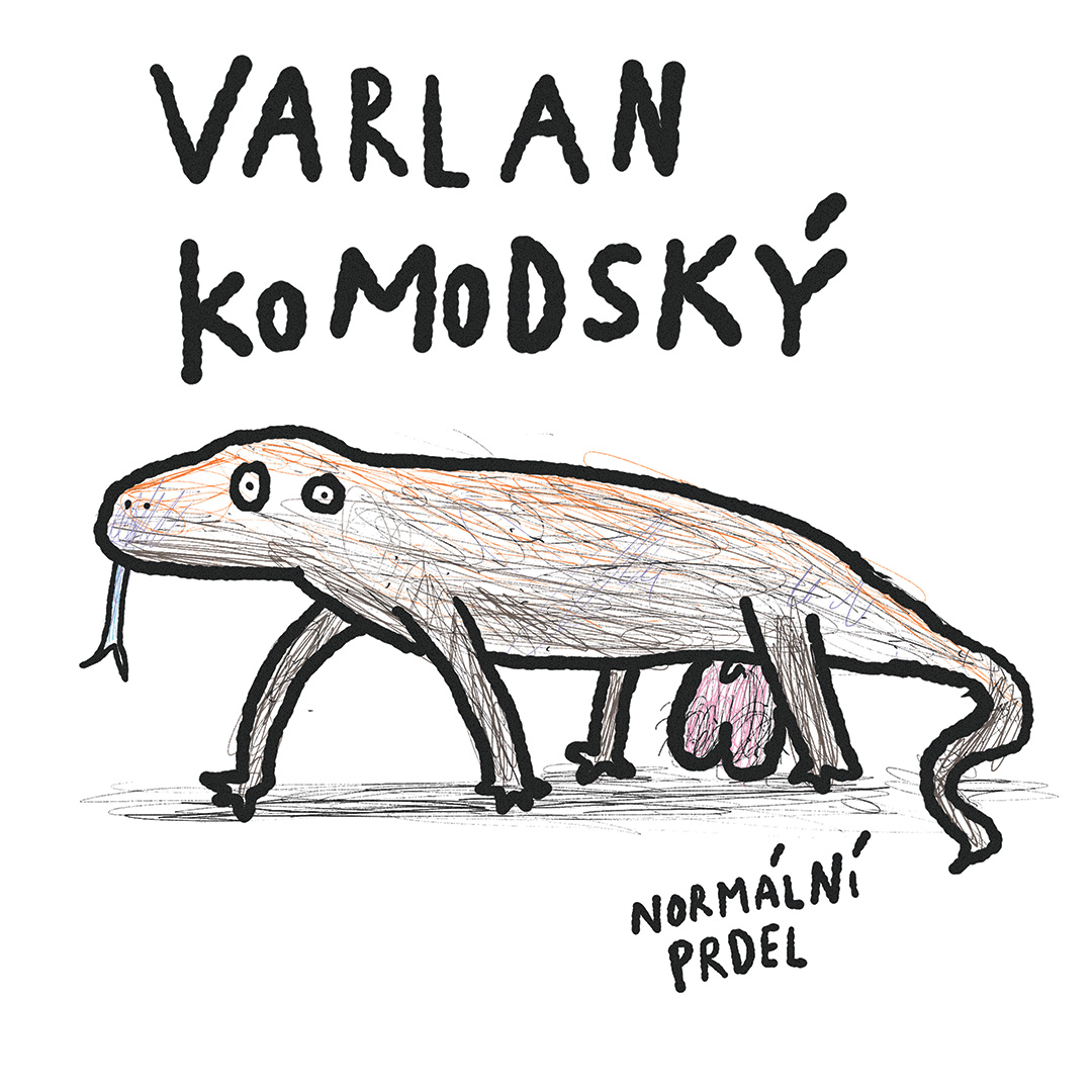 Tričko s potiskem Varan Komodský