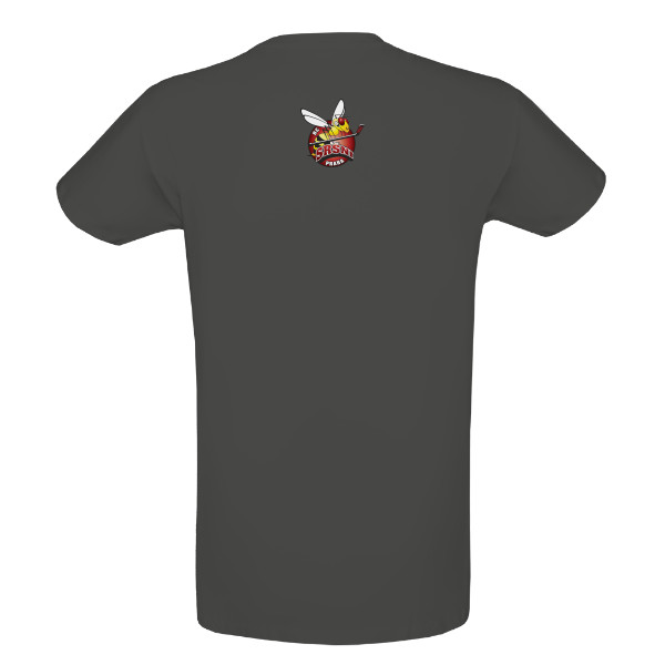 Tričko Slim - šedé