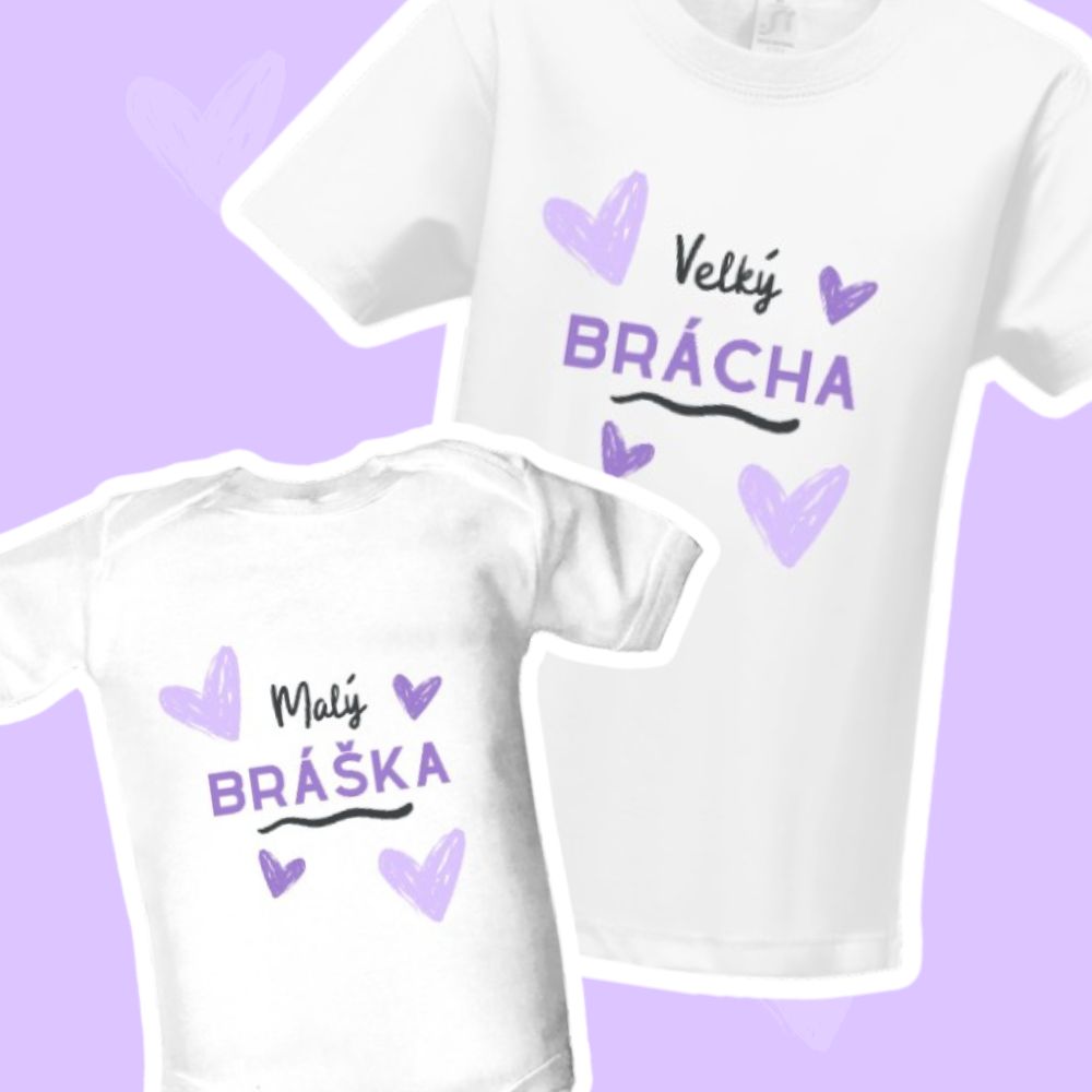Tričko s potiskem Velký brácha
