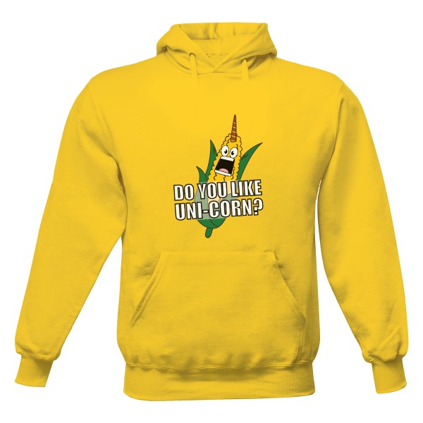 Pánská mikina s kapucí Just Hoods s potiskem Mikina Corn