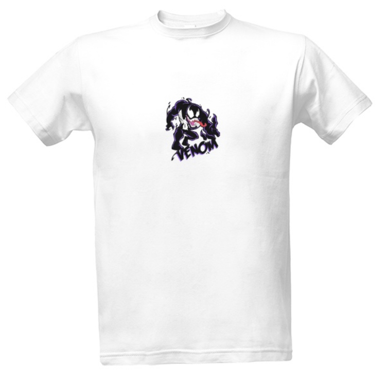 Tričko s potiskem Panské tričko venom anime