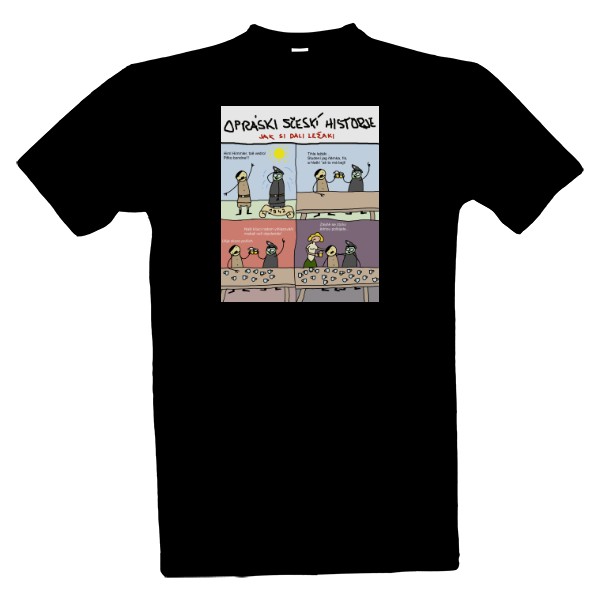 Tričko s potiskem 1943 Ležáci