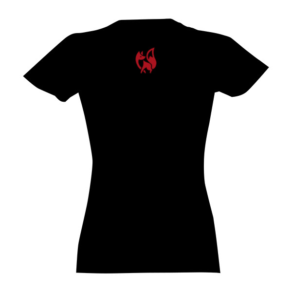 Lišky - dámské tmavé tričko