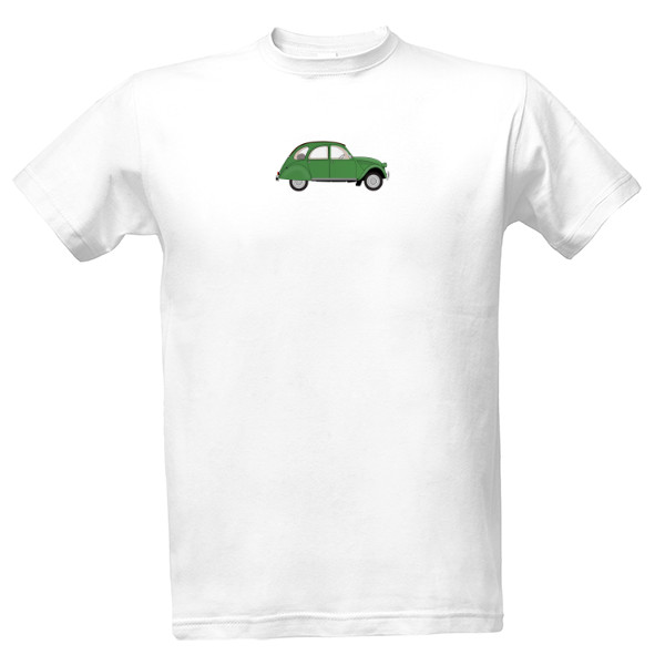 Tričko s potiskem Citroen 2CV