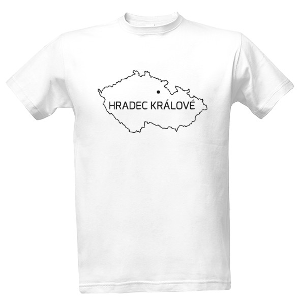 Tričko s potiskem Tričko Hradec Králové
