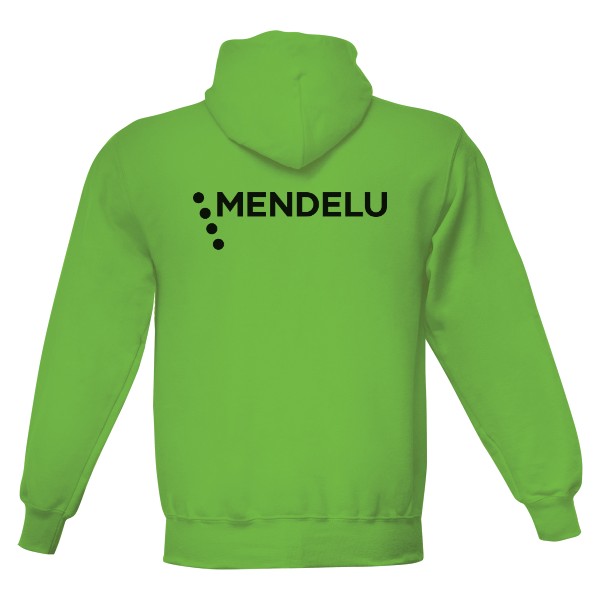 Pánská mikina s kapucí zelená | Zahradnická fakulta MENDELU