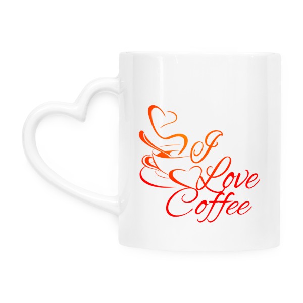 I Love Coffee srdíčka