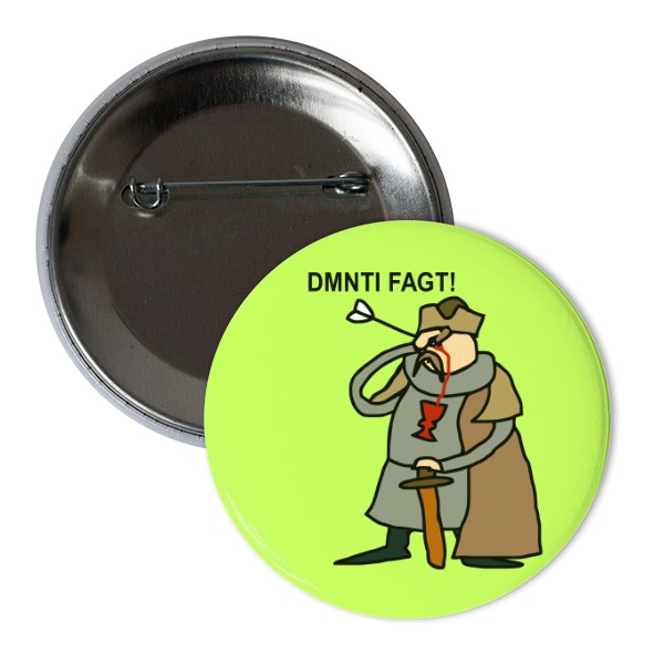 Odznak  s potlačou Žiška