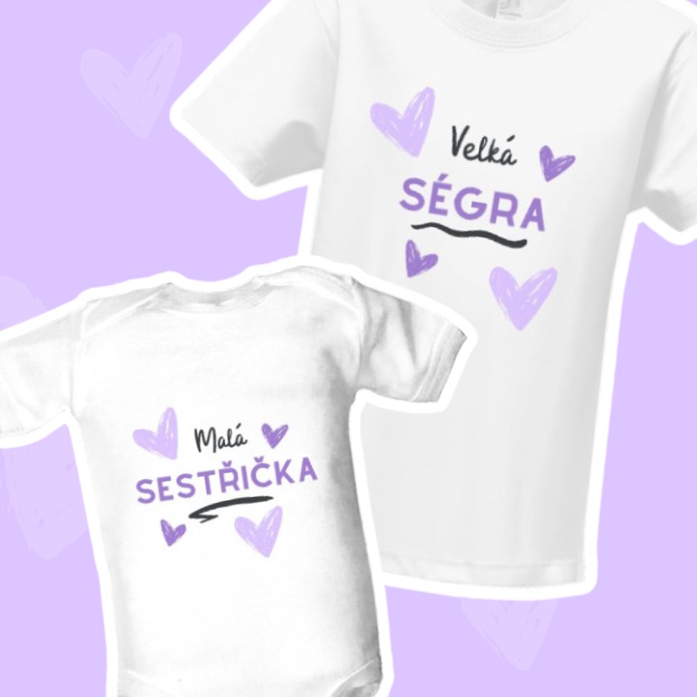Tričko s potiskem Velká ségra