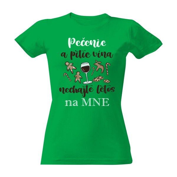 T-shirt Pečenie a pitie vína