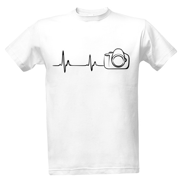 Tričko s potlačou EKG