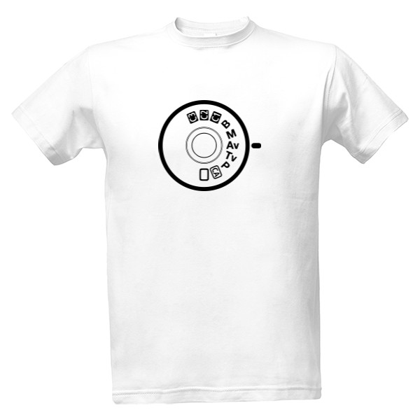 Tričko s potiskem Fotím na prioritu clony