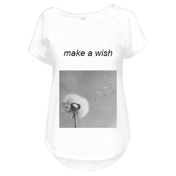 Make a wish - bílá 