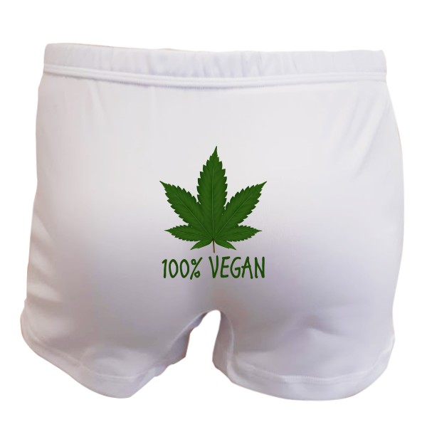 Boxerky s motivem konopí