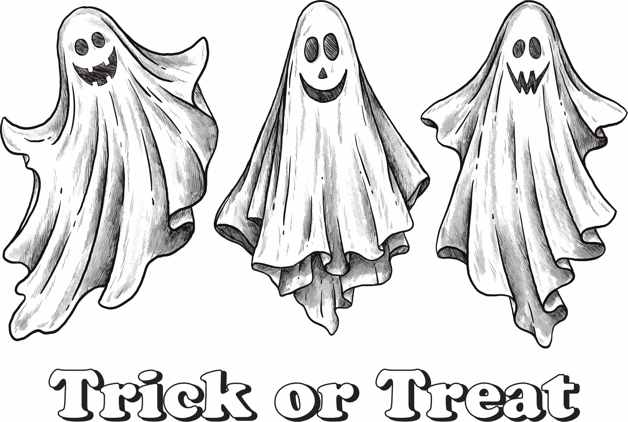 Tričko s potiskem Trick or treat