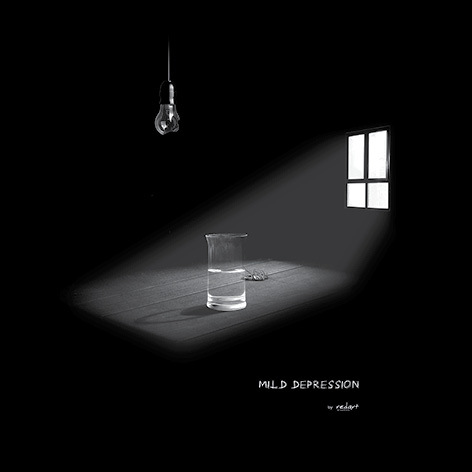 Tričko s potiskem Redart - Mild depression