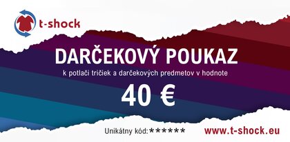 Dárkový poukaz v hodnotě 1000 Kč