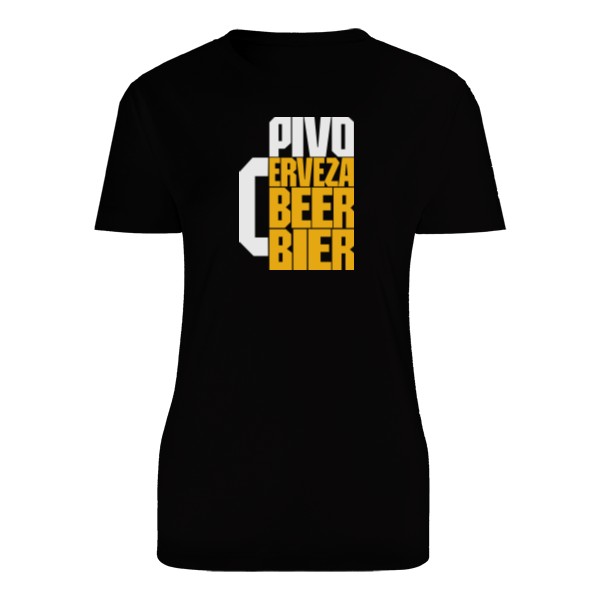 Tričko s potlačou Pivo