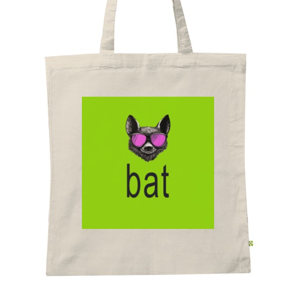 BIO plátěná taška s potiskem Brat