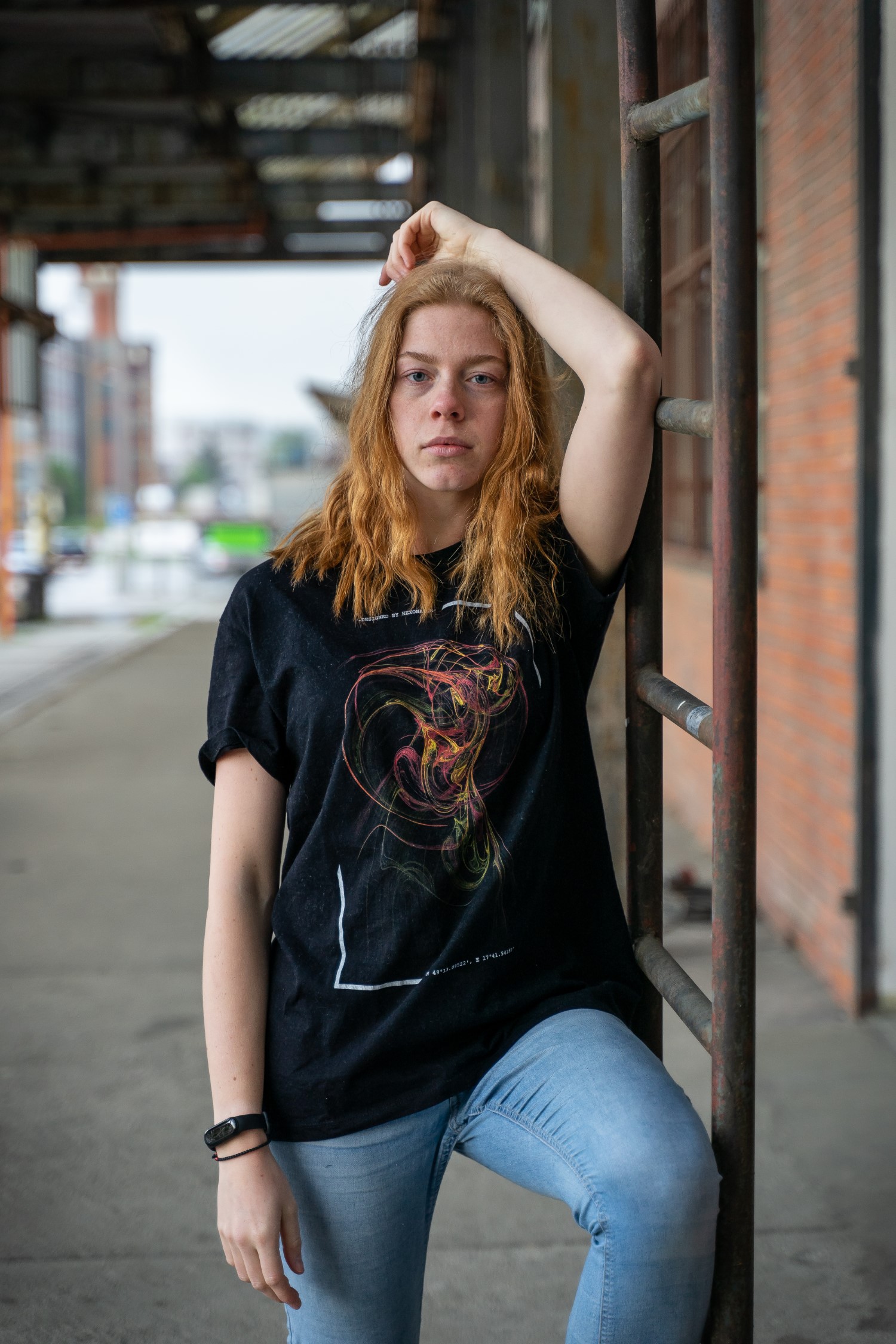 SIERRA_FractalFlame-black_t-shirt