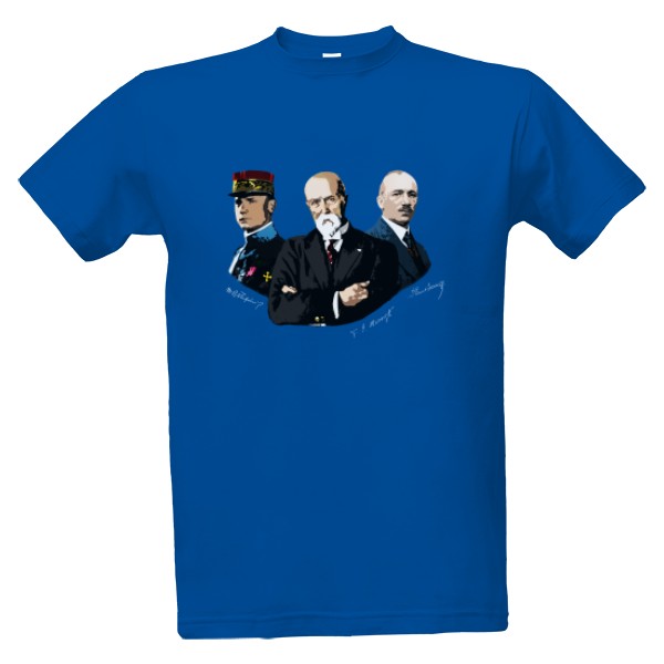 Tričko s potiskem Masaryk & spol.