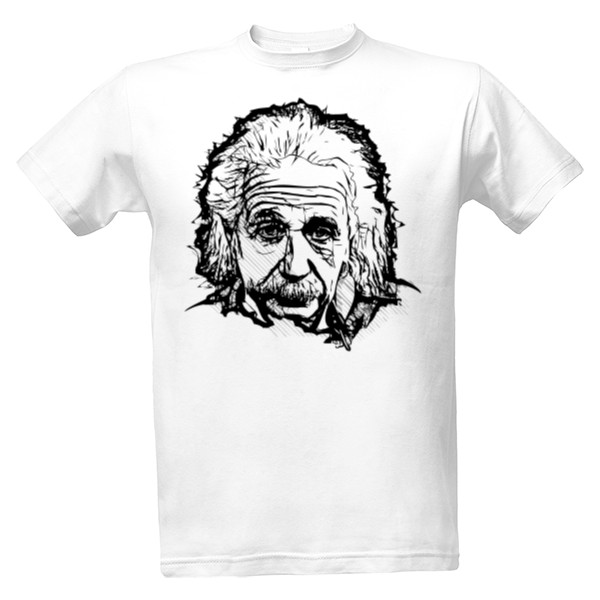 Pánske tričko Classic - Albert Einstein T-shirt