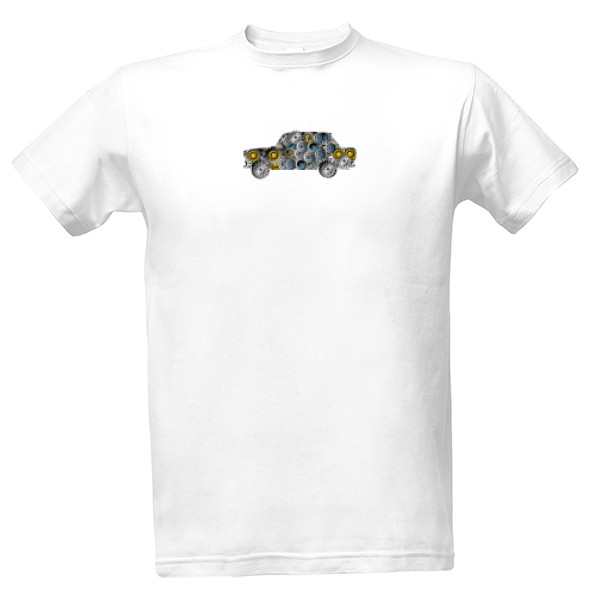 Tričko s potiskem Trabant 601