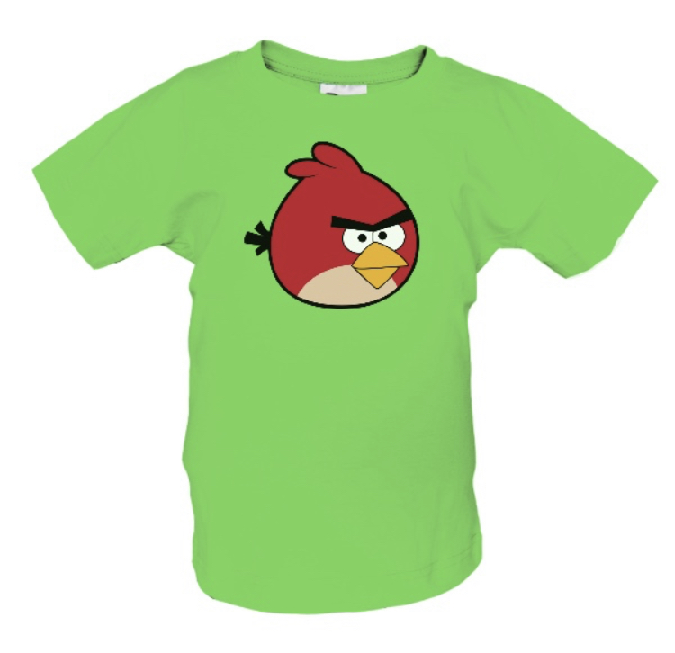 Tričko s potiskem Dětské tričko angry birds