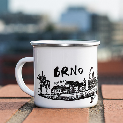Černobílé poznej Brno