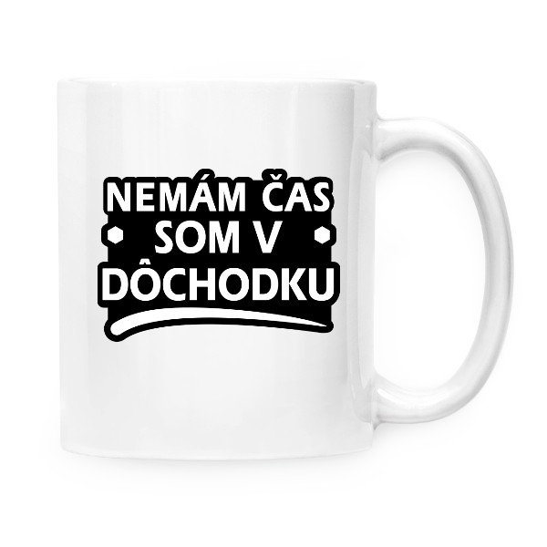 Cup white Nemám čas