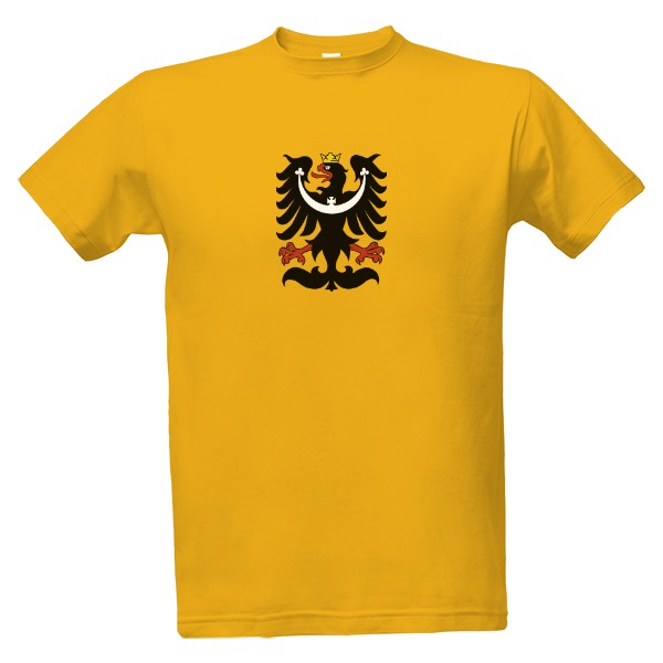 Tričko s potiskem Slezská orlice - pánské