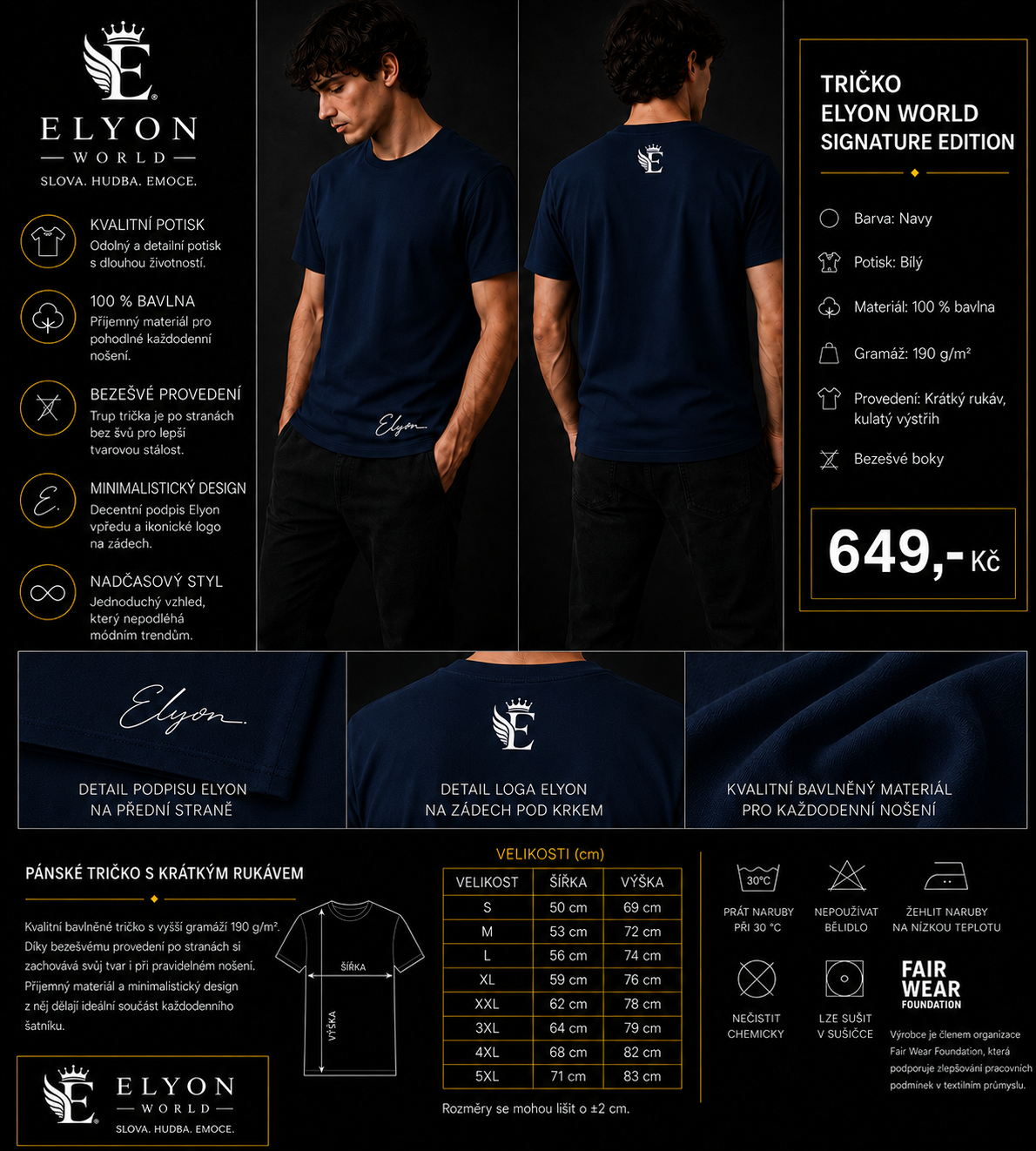Elyon World - Signature Edition Navy