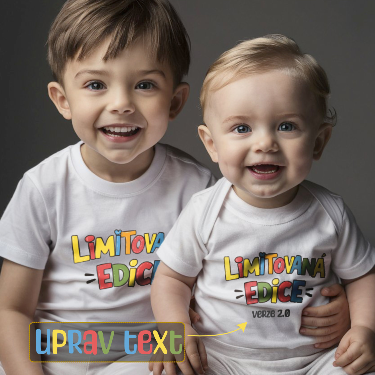 Dětské body  s potiskem Limitovaná edice - verze 2.0