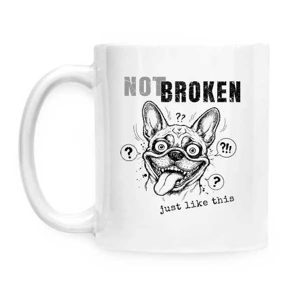 Pre ajťákov s buldočkom-NOT BROKEN