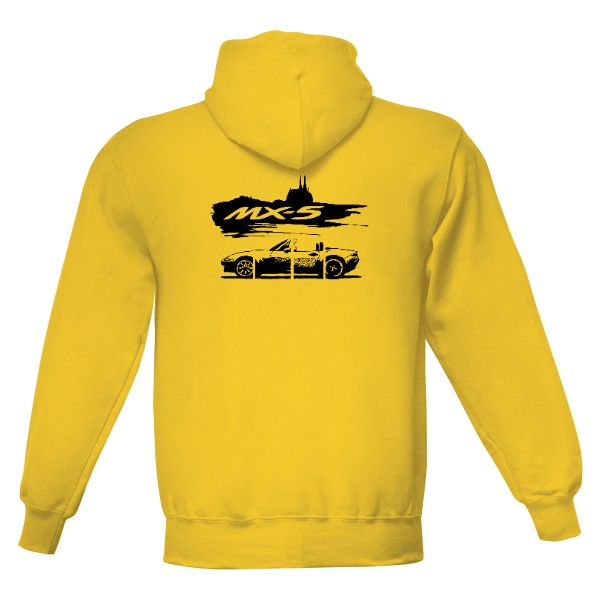 Pánská Mikča s kapucí Just Hoods - Žlutá