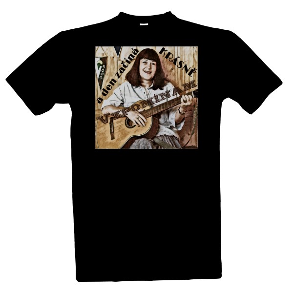 T-shirt a den začíná KRÁSNĚ with Jitka Vrbová - MEN'S IMPERIAL