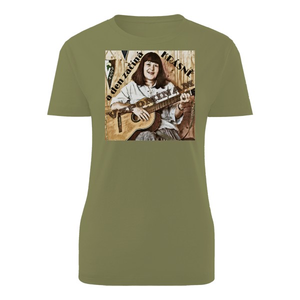 T-shirt a den začíná KRÁSNĚ with Jitka Vrbová - WOMEN'S BASIC