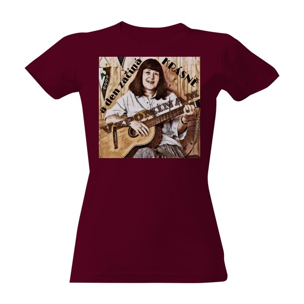 T-shirt a den začíná KRÁSNĚ with Jitka Vrbová - WOMEN'S IMPERIAL