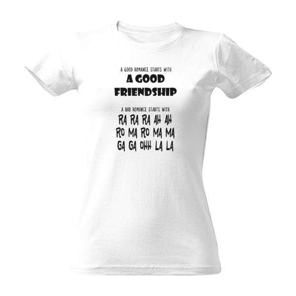 A good romance & A bad romance - černá