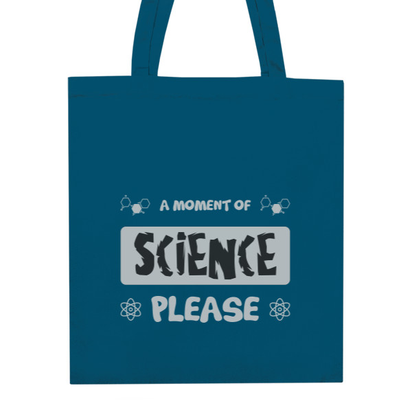 Nákupní taška unisex s potiskem A moment of science
