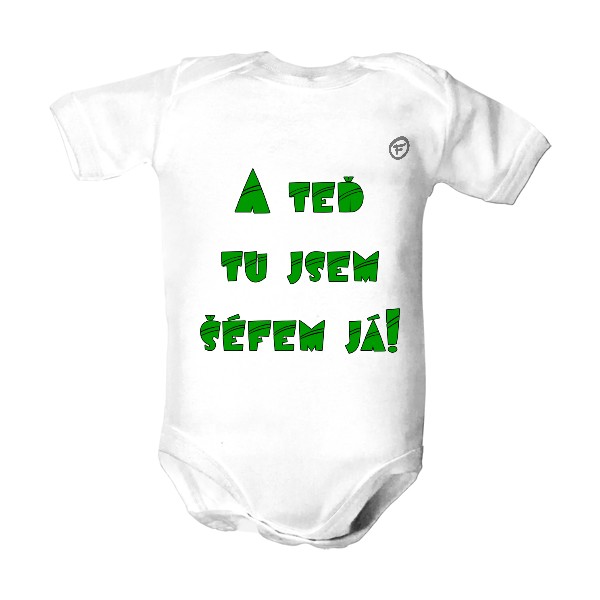 Dětské body  s potiskem a teď