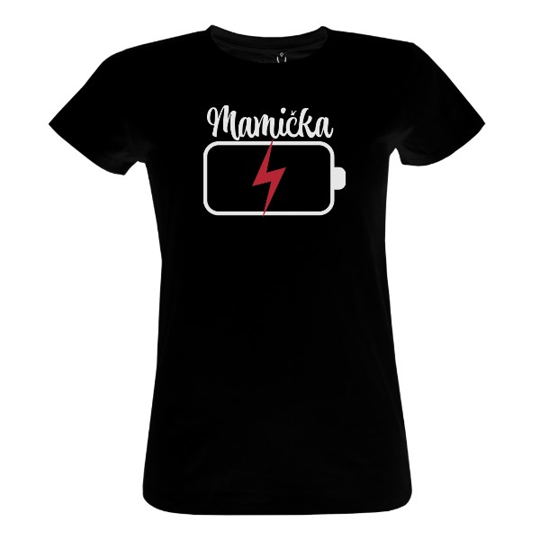 Tričko s potiskem Mamička