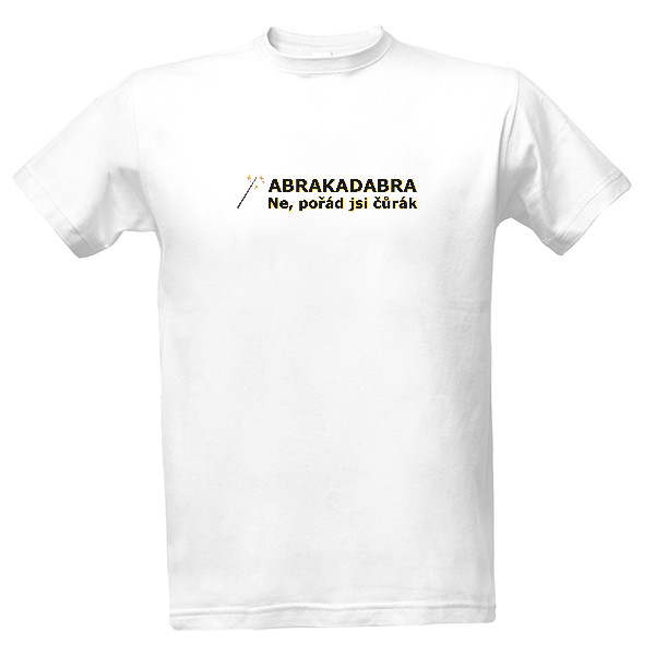 Tričko s potiskem Abrakadabra